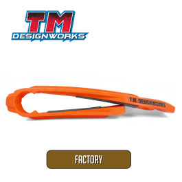 Guia Deslizante Dianteiro Tm Designworks Factory Edition para KTM Todas SX/XC 2 Tempos 2011 XC-W/EXC 2012 a 2016 Sem Link Husaberg 2013