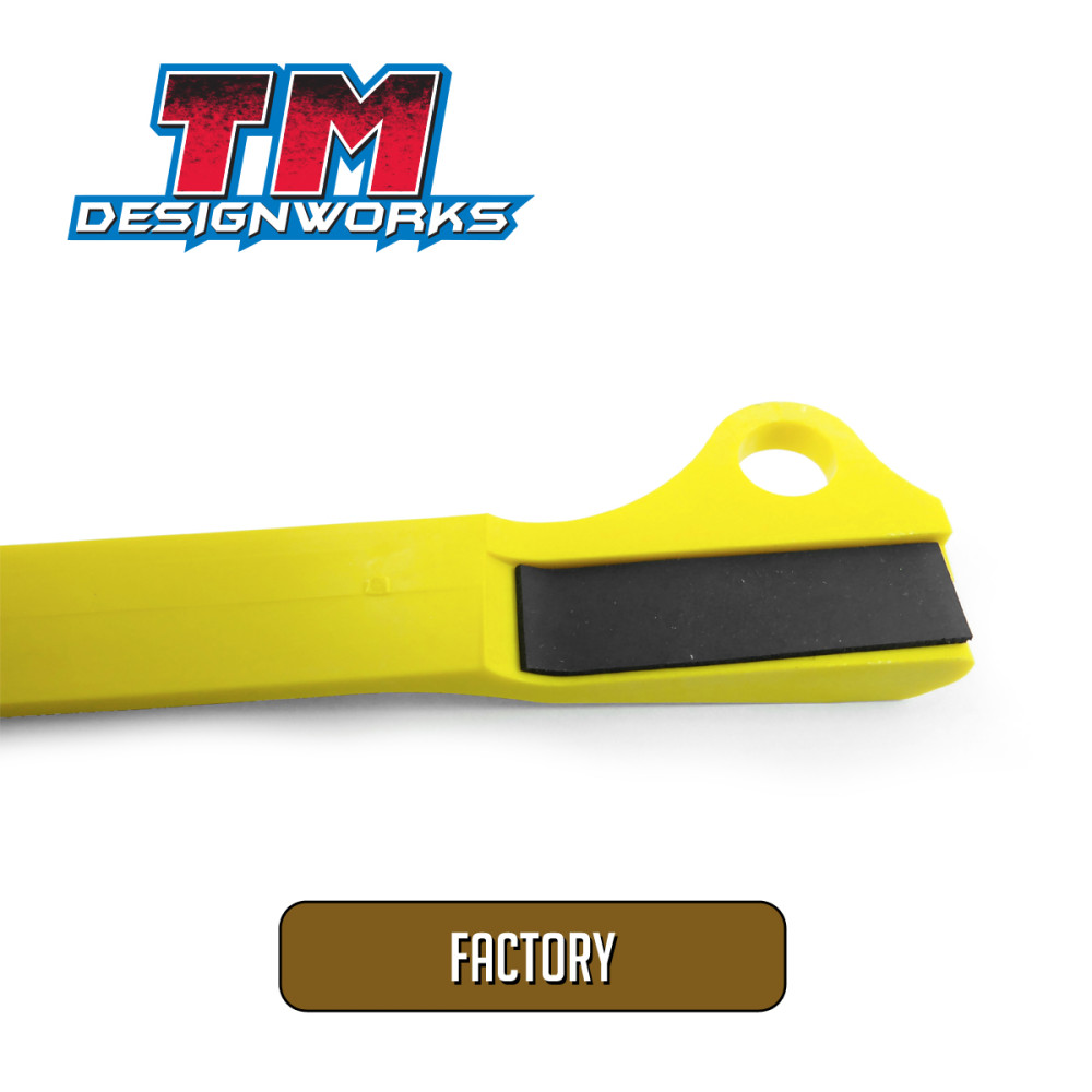 Guia Deslizante Dianteiro Tm Designworks Factory Edition para Suzuki RMZ250 2007 a 2009 RMZ450 2005 e 2006 e 2008 e 2009 RMX450 2010 e 2011-Amarelo