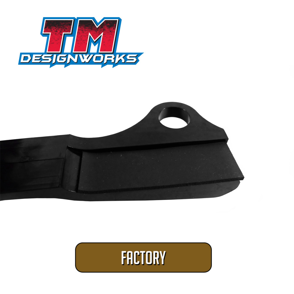 Guia Deslizante Dianteiro Tm Designworks Factory Edition para Suzuki RMZ250 2007 a 2009 RMZ450 2005 e 2006 e 2008 e 2009 RMX450 2010 e 2011-Preto