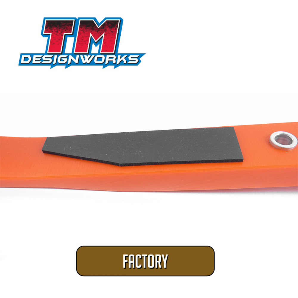 Guia Deslizante Dianteiro Tm Designworks Factory Edition para Todas KTM 1999 a 2004 SX 2005-Laranja