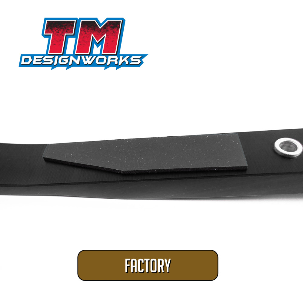 Guia Deslizante Dianteiro Tm Designworks Factory Edition para Todas KTM 1999 a 2004 SX 2005-Preto