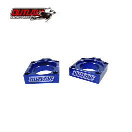 Guia Esticador de Corrente Outlaw para YZF250 09/10 YZF450 09-Azul