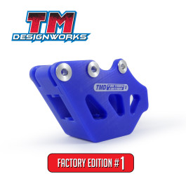 Guia de Corrente Traseiro Tm Designworks Factory Edition #1 para Kawasaki KXF250/450 05/08 KLX450 08/11 KX125/250 97/08 -Azul