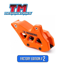 Guia de Corrente Traseiro Tm Designworks Factory Edition #2 para KTM Todas 2008 a 2016 SX/SX-F 2007 Husqvarna 2014 a 2016 Sherco 2012 a 2015 Husaberg FE/TE 2009 a 2013