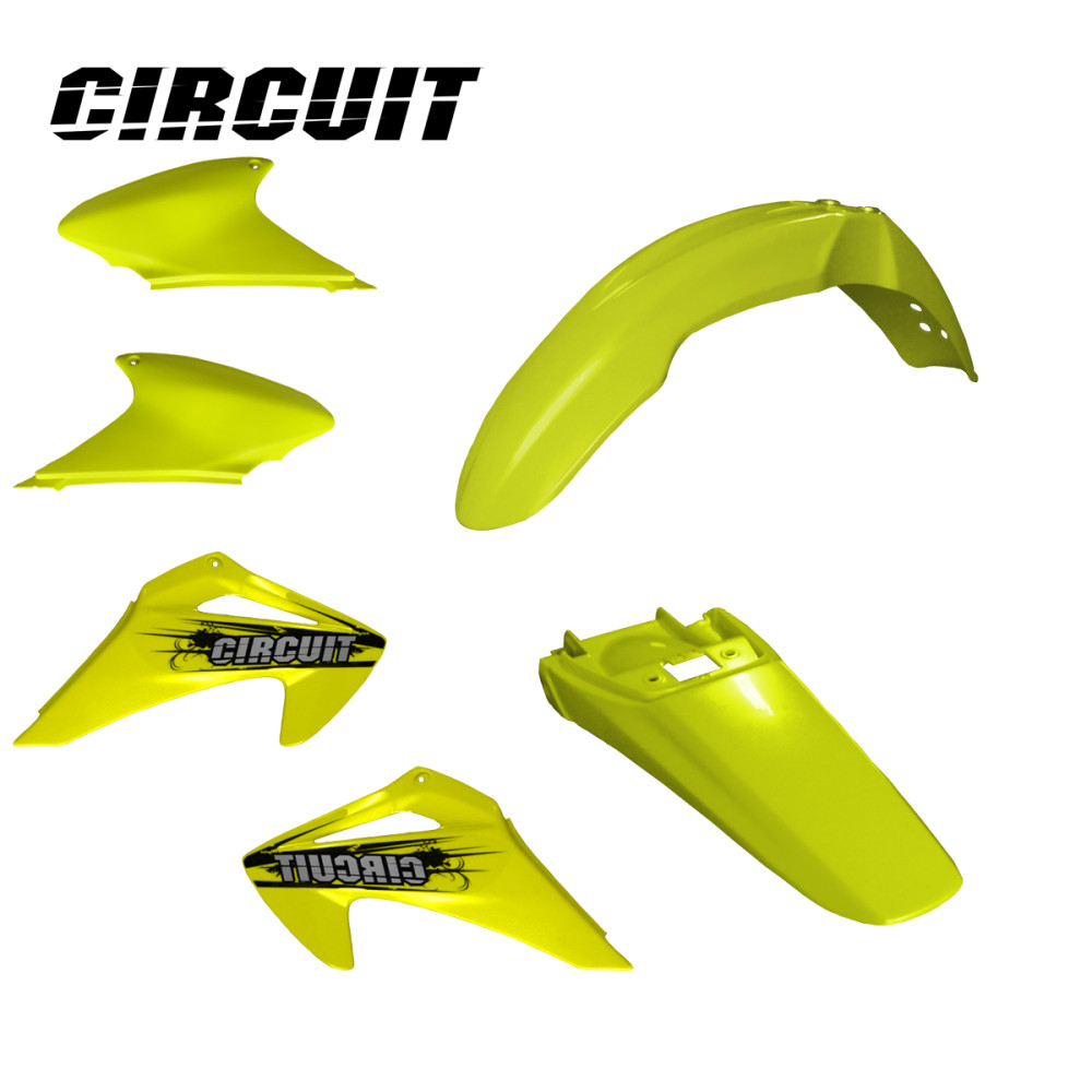 Kit Plástico Circuit para Honda CRF230 2007-Amarelo