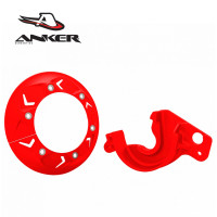 Kit Anti Block de Corrente Anker para Honda CRF230 Vermelho