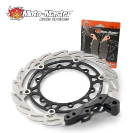 Kit Disco de Freio Dianteiro Moto-Master para KTM SX125/250 03/08 SX150 08 EXC200/250/300 03/08 SXF250/450 03/08 EXC450/530 03/08 SX/EXC505 Flutuante 270mm