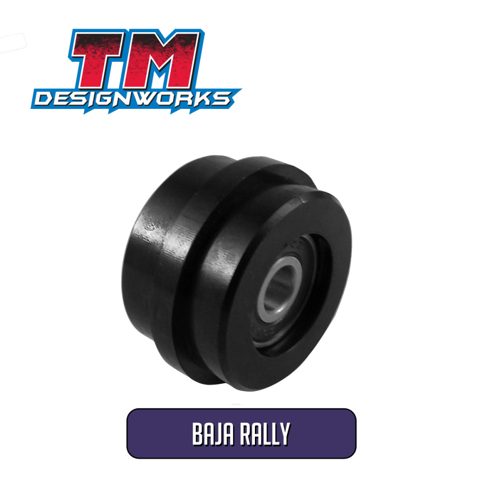 Kit Guia de Corrente Traseiro e Guia Deslizante Dianteiro TM Designworks Baja Rally para Honda CRF250 07/09 CRFX250 07/15 CRF450 07/08 CRFX450 08/15-Preto