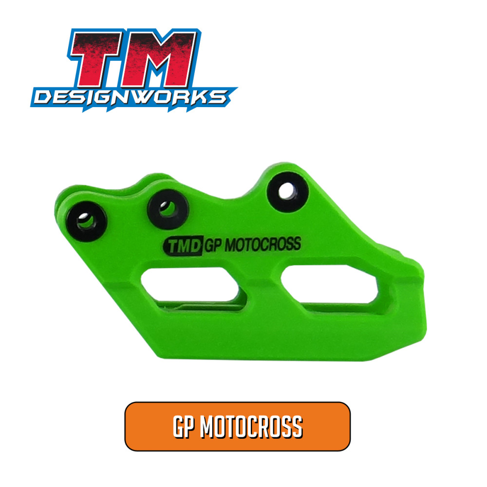Kit Guia de Corrente Traseiro e Guia Deslizante Dianteiro TM Designworks GP Motocross para Kawasaki KXF250 09/16 KXF450 09/15