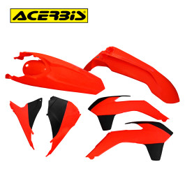 Kit Plástico Acerbis para KTM SX/SX-F125/150/250/350/450 13/15 Laranja Fluor/Preto