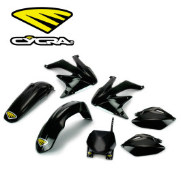 Kit Plástico Cycra para Honda CRF450 08 Preto com Number Plate Frontal
