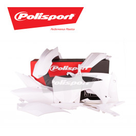 Kit Plástico Polisport para Honda CRF250 14/17 CRF450 13/16 Branco