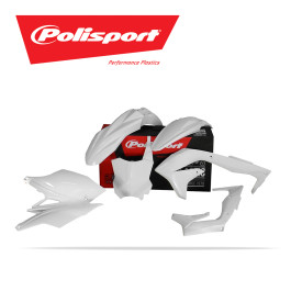 Kit Plástico Polisport para Kawasaki KXF450 16/18 Branco