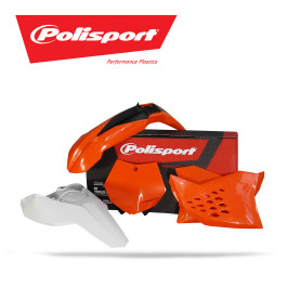 Kit Plástico Polisport para EXC/EXC-F 08/11 Laranja