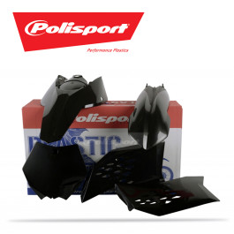 Kit Plástico Polisport para KTM EXC/EXC-F 08/11 Preto