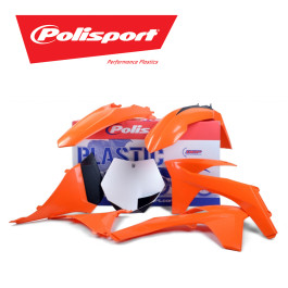 Kit Plástico Polisport para KTM EXC/EXC-F250 12/13 Réplica
