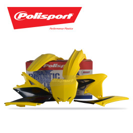 Kit Plástico Polisport para Suzuki RMZ250 10/17 Amarelo/Preto
