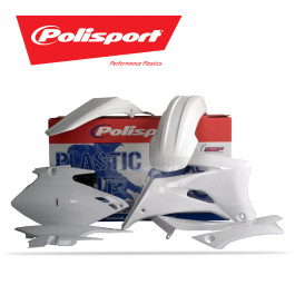 Kit Plástico Polisport para Yamaha WRF250 07/14 WRF450 07/11 Branco