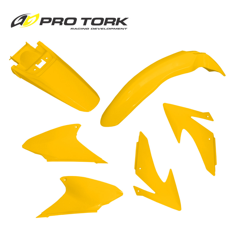 Kit Plástico Pro Tork para Honda CRF230 08/--Amarelo
