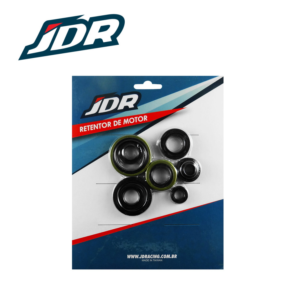 Kit Retentor do Motor JDR para Suzuki RM125 98/00