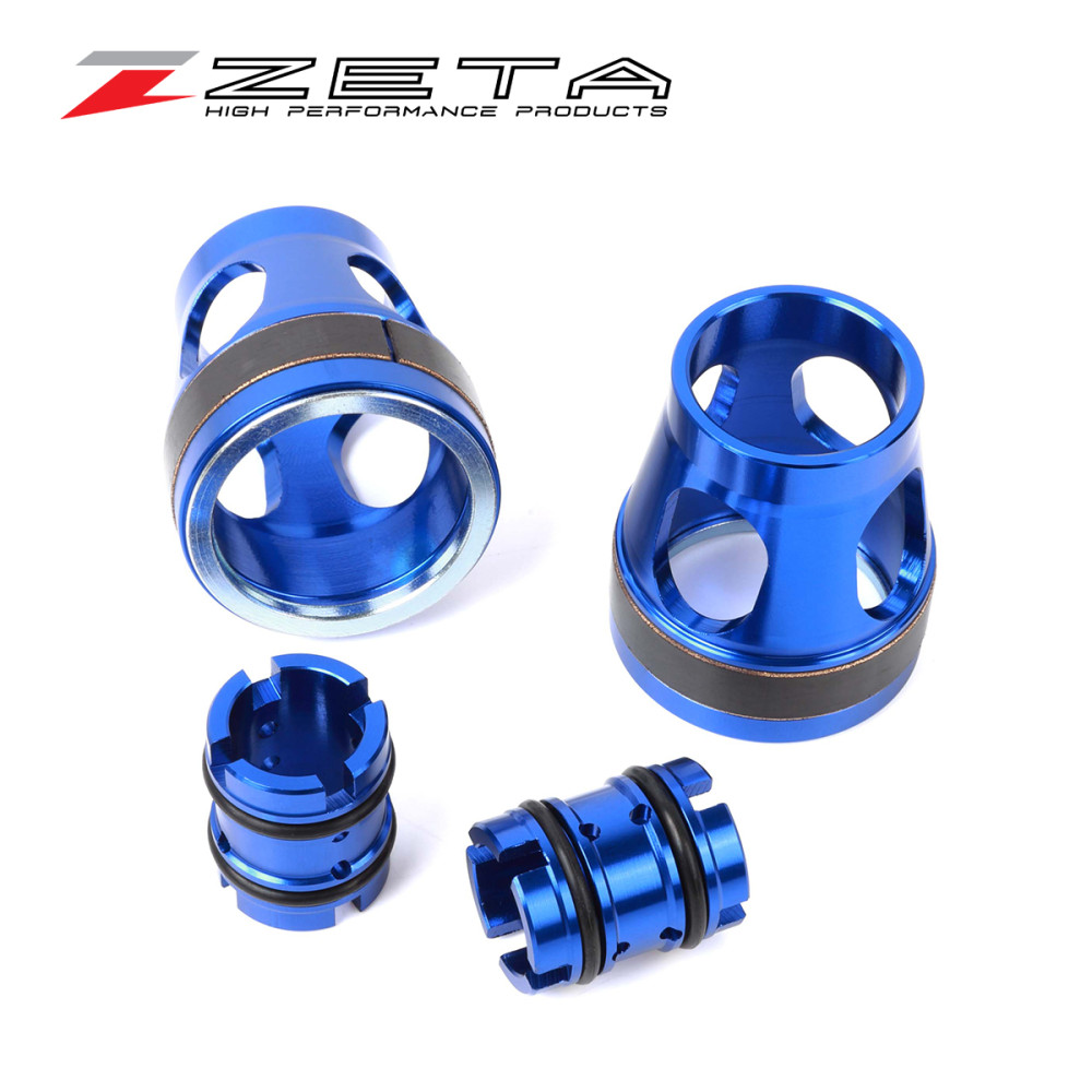 Kit Suspensão Dianteira Zeta para Honda CRF250R 10/14 CRF450R 09/12 Kawasaki KX250 05/08 KXF450 07/12 KLX450 07/16 Yamaha YZ125/250 YZF250 06/16 YZF450 06+14/16 WRF250 15/16 WRF450 12/16 Husqvarna TC250 10/13 Showa