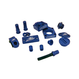 Kit de Peças Outlaw Anodizadas para Suzuki RMZ 250 07/09 RMZ 450 05/09-Azul