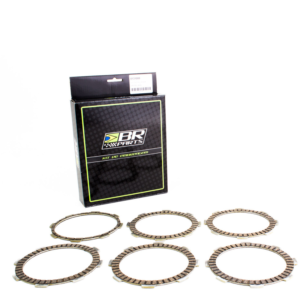 Kit Disco de Embreagem BR Parts para Suzuki RM250 94/95 RMX250 DR350 (Disco + Separador)