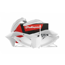 Kit Plástico Polisport para Kawasaki KXF250 17/20 Branco