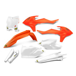 Kit Plástico Cycra para KTM SX/XC 125-500 16 Réplica com Number Plate Frontal e Protetor de Biela