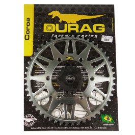 Kit Relação Durag Coroa + Pinhão para Triumph Tiger 800 11/16 (16x50x525) (Aço 1045)