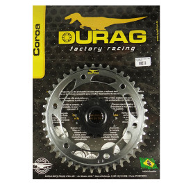 Kit Relação Durag (Coroa + Pinhão) para BMW GS800 08/17