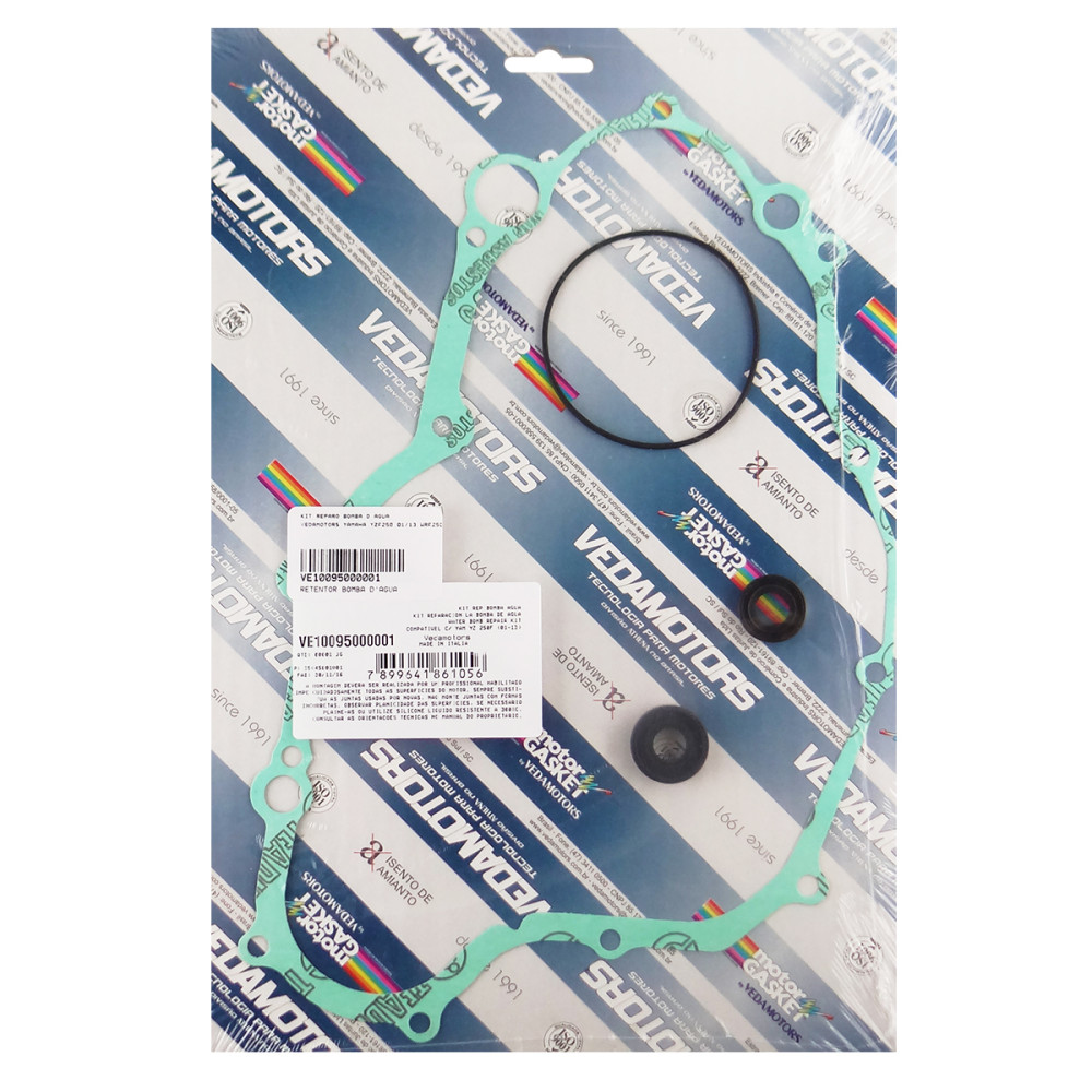 Kit Reparo da Bomba D'Água Vedamotors Yamaha YZF250 01/13 WRF250 01/11