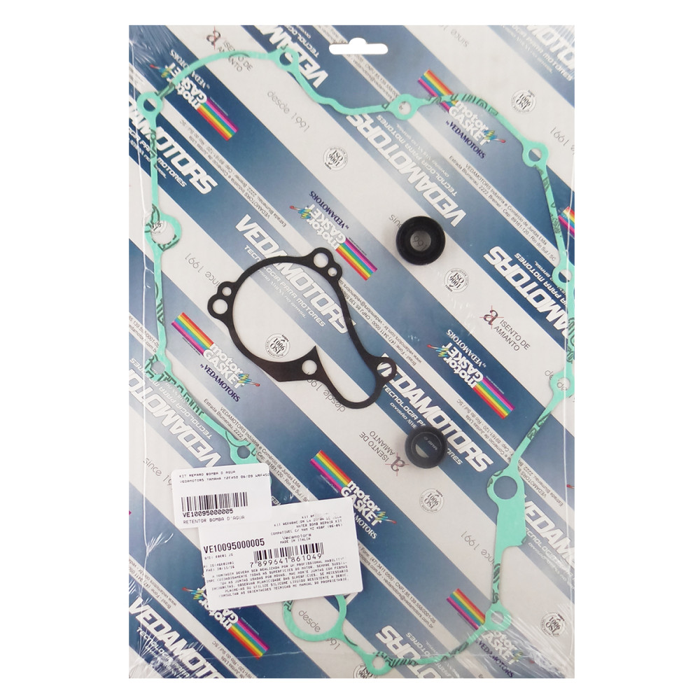 Kit Reparo da Bomba D'Água Vedamotors para Yamaha YZF450 06/09 WRF450 07/14