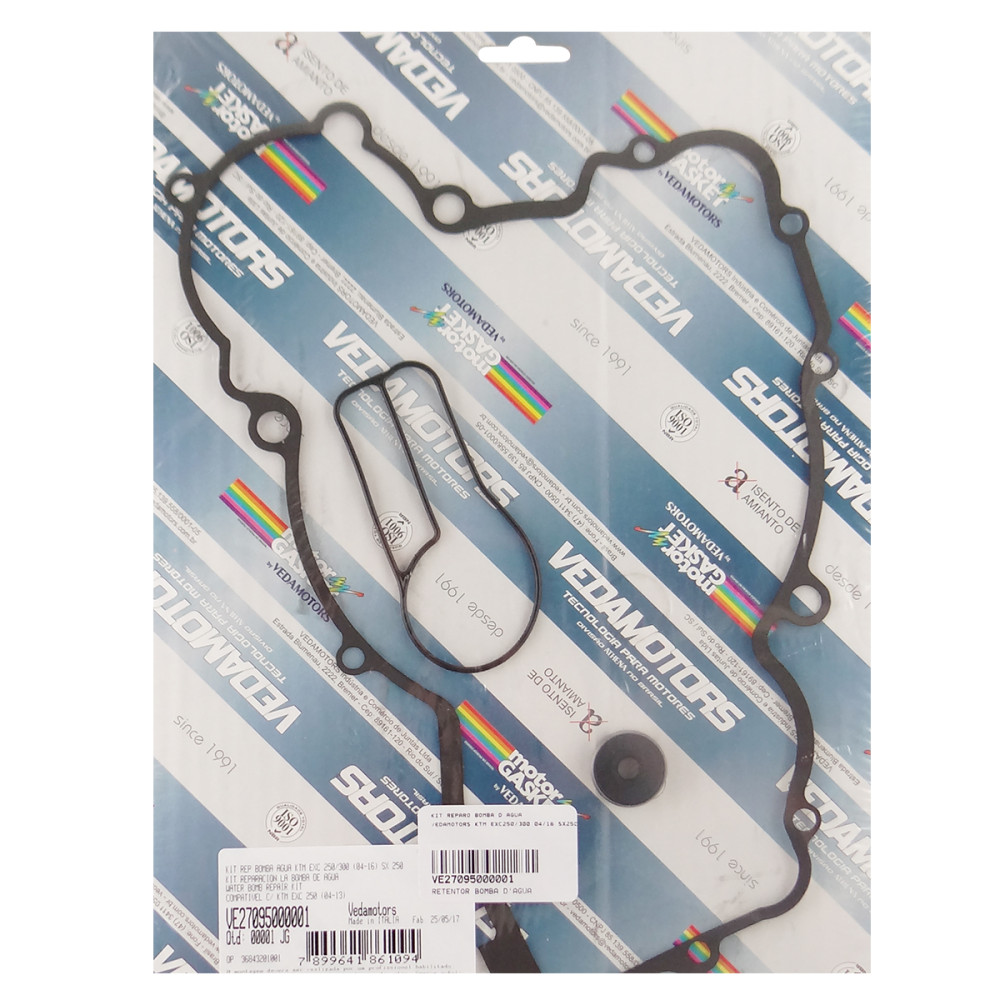 Kit Reparo da Bomba D Água Vedamotors para SUZUKI DRZ400 00/07