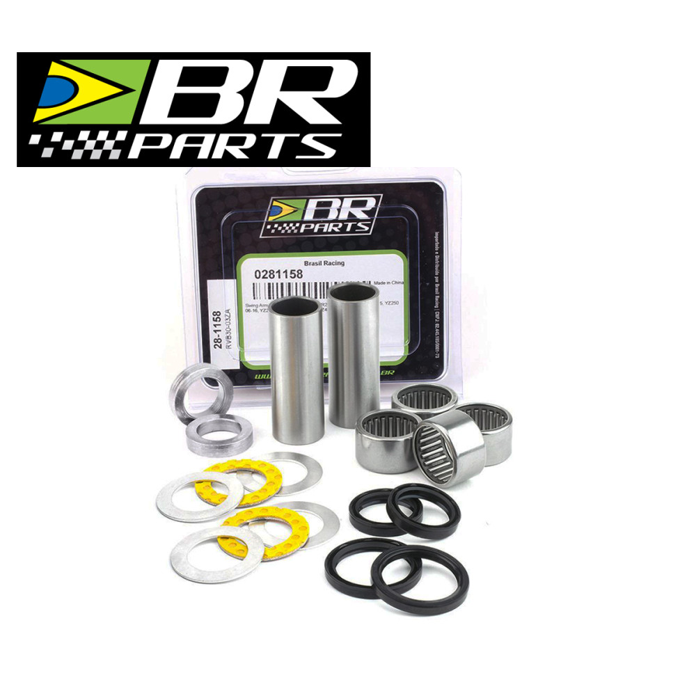 Kit Rolamento de Balança BR Parts Kawasaki KXF 250 06/16 KXF 450 06/15