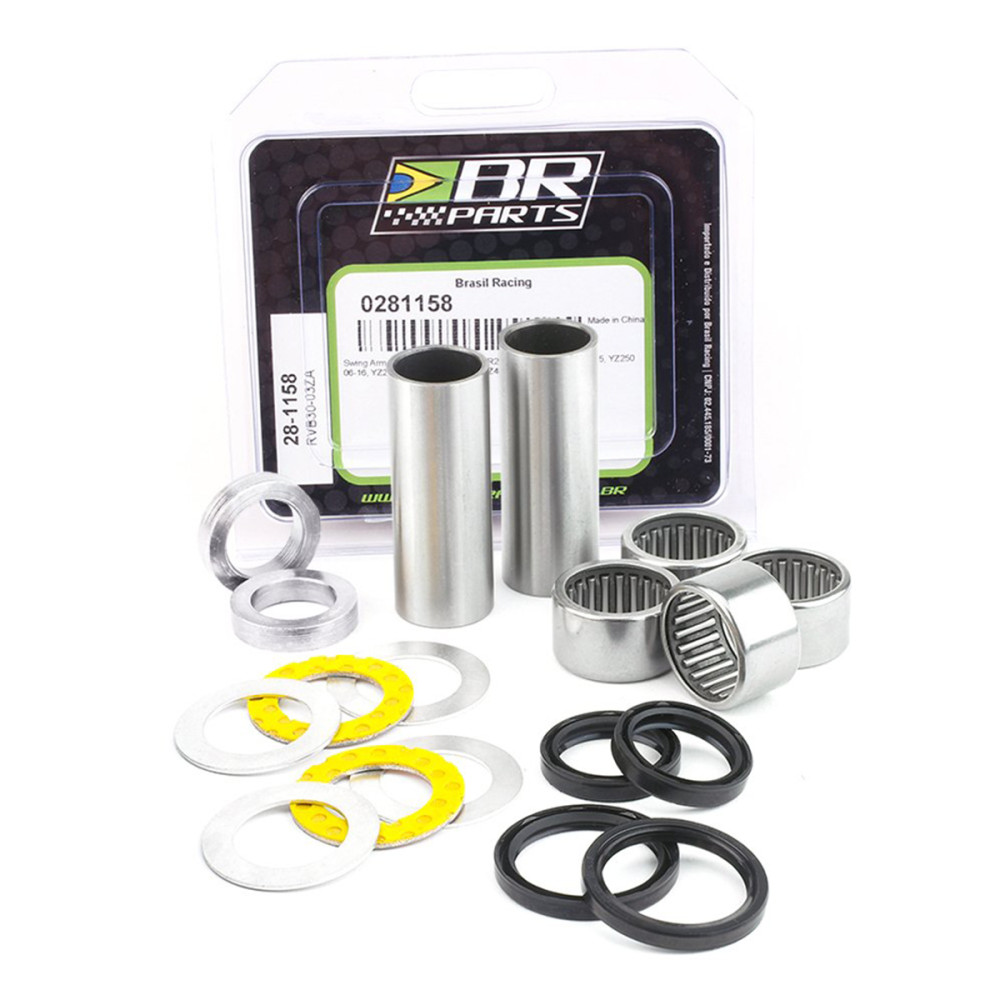Kit Rolamento de Balança BR PARTS para Yamaha YZ/YZF/WRF250 06/14 YZF450 06/09 WRF450 06/15