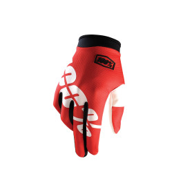 Luva 100% Itrack-Vermelha-GGG