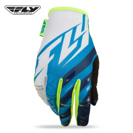 Luva Fly Kinetic-Azul/Amarela-G