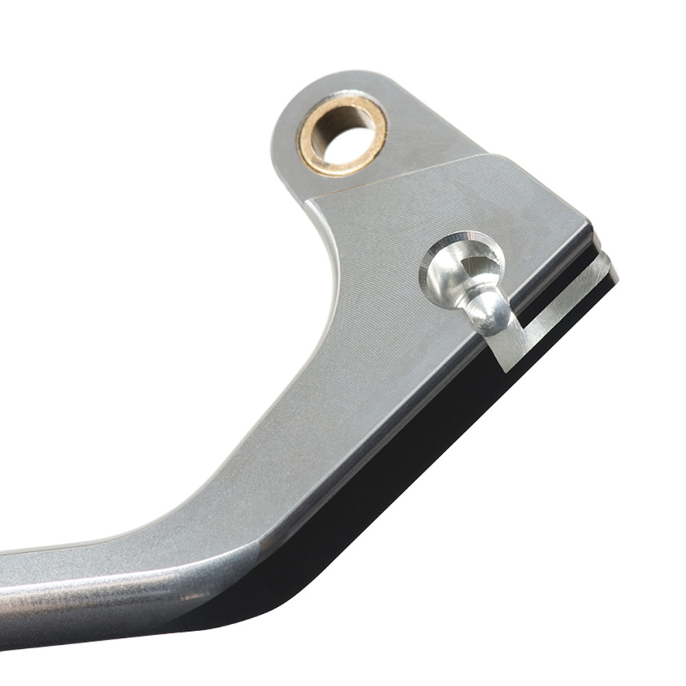 Manete de Embreagem Edgers para Honda CR80/85 98/07 CR125 86/91 CR250 92/03 CRF150R 07/15 CRF450 02/03 (Simples)-Prata