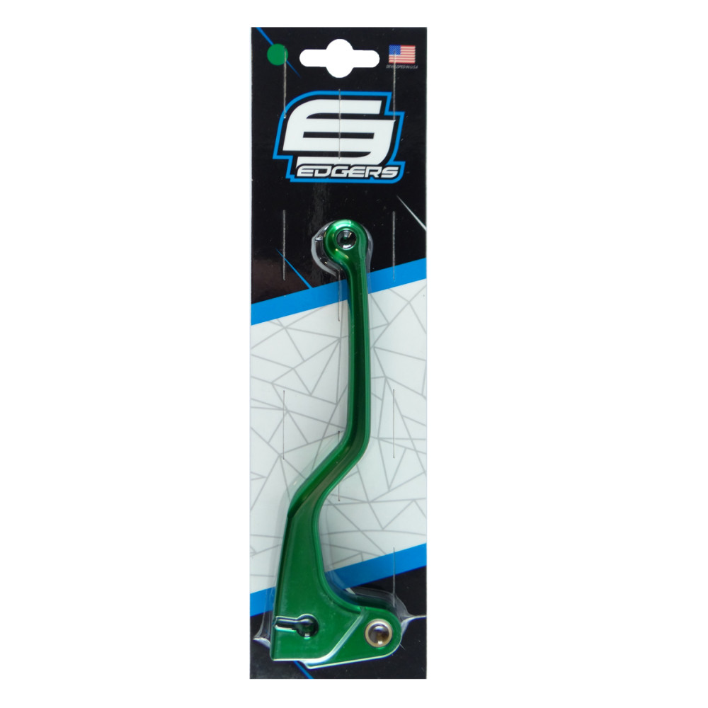 Manete de Embreagem Edgers para Kawasaki KXF250/450 06/15 YZ125/250 00/15 YZF250/450 01/09 (Simples)-Verde