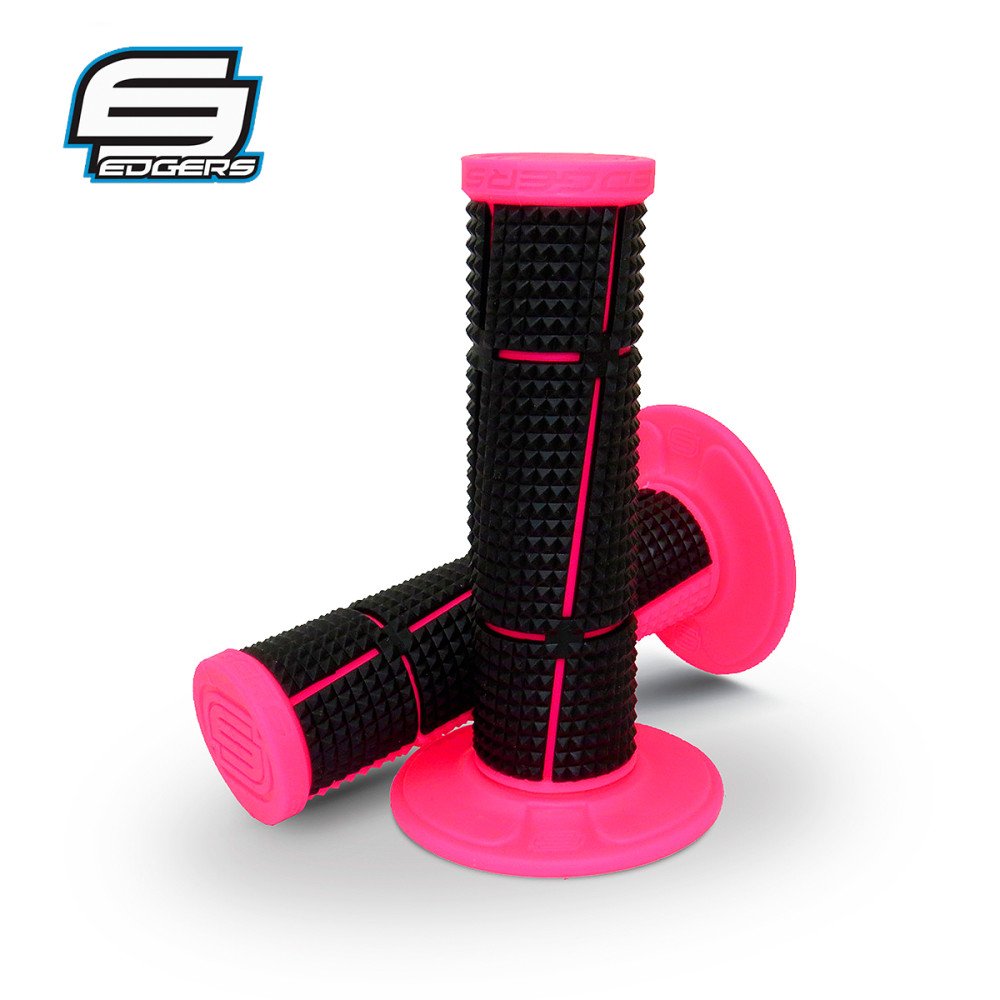 Manopla Edgers A2 Bicomposta-Preto/Rosa