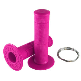 Manopla Biker Diamond Waffle Com Arame