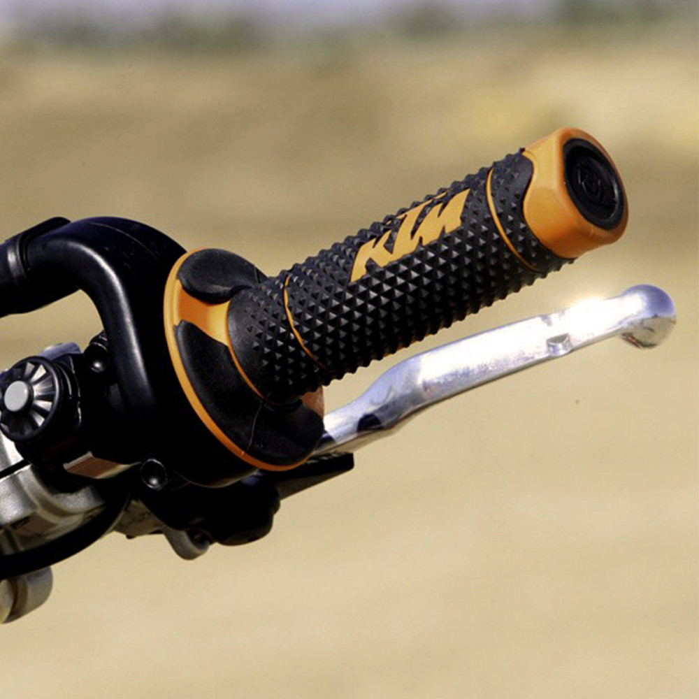 Manopla Original KTM para KTM 13/16 (Par) Sem Tubo (Preta/Laranja) (Par)