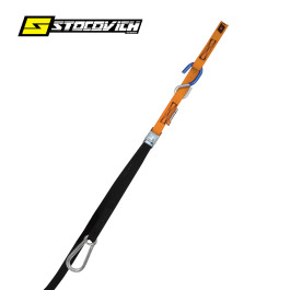 Esticador Stocovich com Presilha Modelo Mosquetão-Laranja