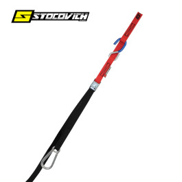 Esticador Stocovich com Presilha Modelo Mosquetão-Vermelho