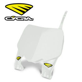 Number Plate Frontal Para Honda  CRF 250R 14/17 CRF 450R 13/16 - Cycra (Natural Branco)