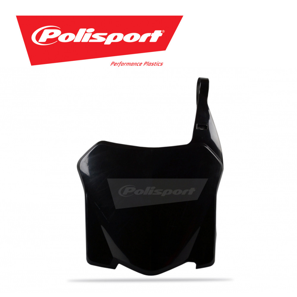 Number Plate Frontal Polisport para CRF250 08/09 CRF450 08 Preto
