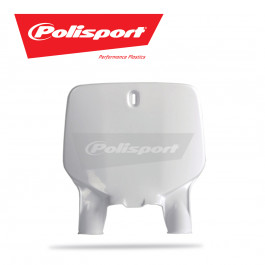Number Plate Frontal Polisport para KX125/250 94/02 Branco