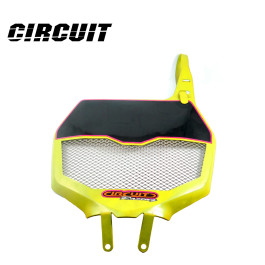 Number Plate Frontal Universal Circuit Ventilado-Amarelo