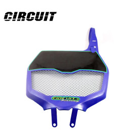 Number Plate Frontal Universal Circuit Ventilado-Azul